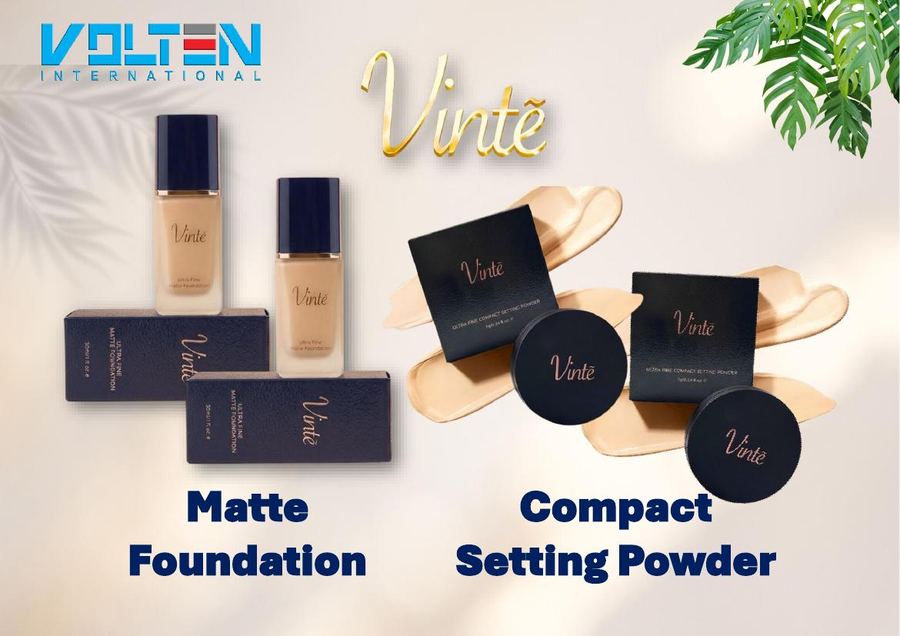 Matte Foundation dan Compact Setting Powder